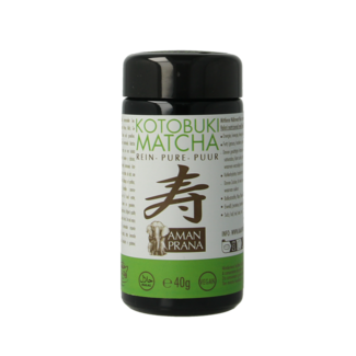 Amanprana Amanprana Kotobuki matcha bio 40 Gramos