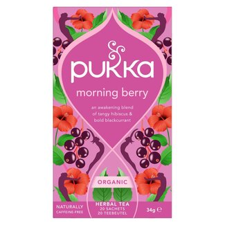 Pukka Morning berry organic 20 bags