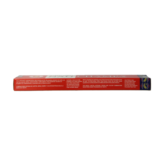 Nag Champa Räucherstäbchen Golden Nag Champa Räucherwerk 15 Gramm