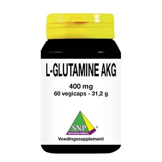 SNP SNP L-Glutamina AKG pura 60 Cápsulas vegetarianas