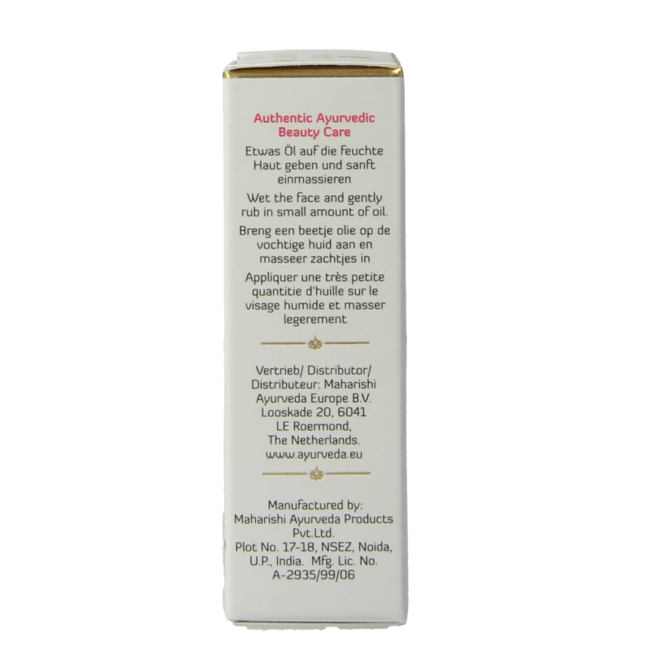 Maharishi Ayurv Radiant skin oil 10 mililitros