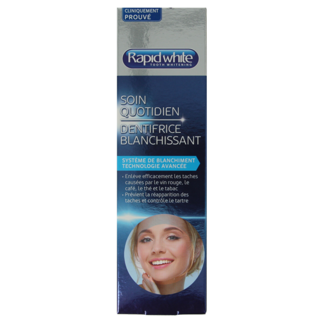 Dentifricio Rapid White Daily 100 Millilitri