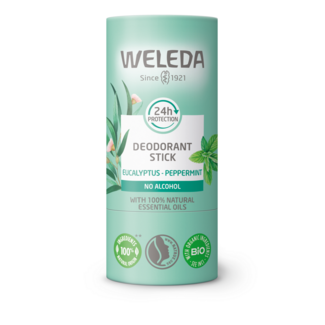 Weleda Weleda Desodorante en stick eucalipto + menta 24H 50 gramos