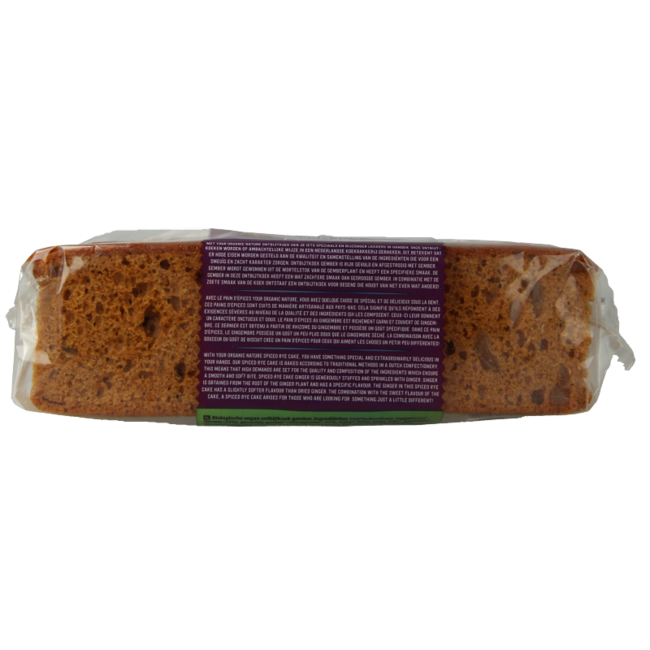 Pan de especias con jengibre bio 400 gramos