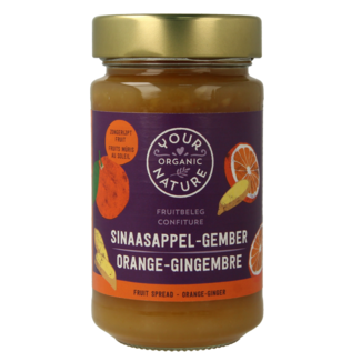 Your Organic Nature Fruchtbelag Orange / Ingwer Bio 250 Gramm