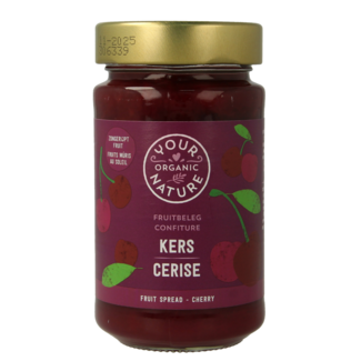 Your Organic Nature Preparado de frutas de cereza bio 250 gramos