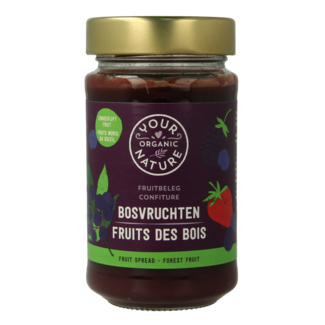 Your Organic Nature Organic forest fruit spread 250g