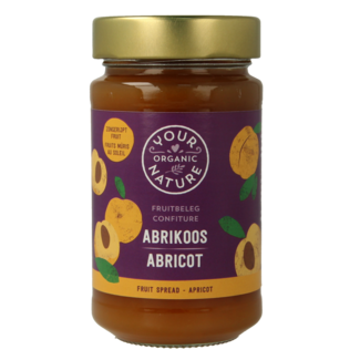 Your Organic Nature Fruit beleg abrikoos bio 250 Gram