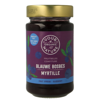 Your Organic Nature Preparado de fruta de arándano azul ecológico 250 Gramos