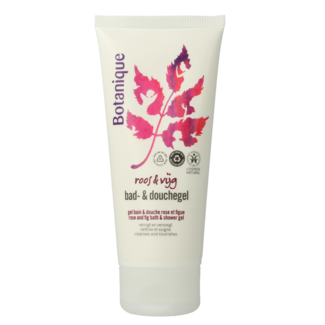 Botanique Botanique Bath & Shower Gel Rose & Fig 200 Millilitres