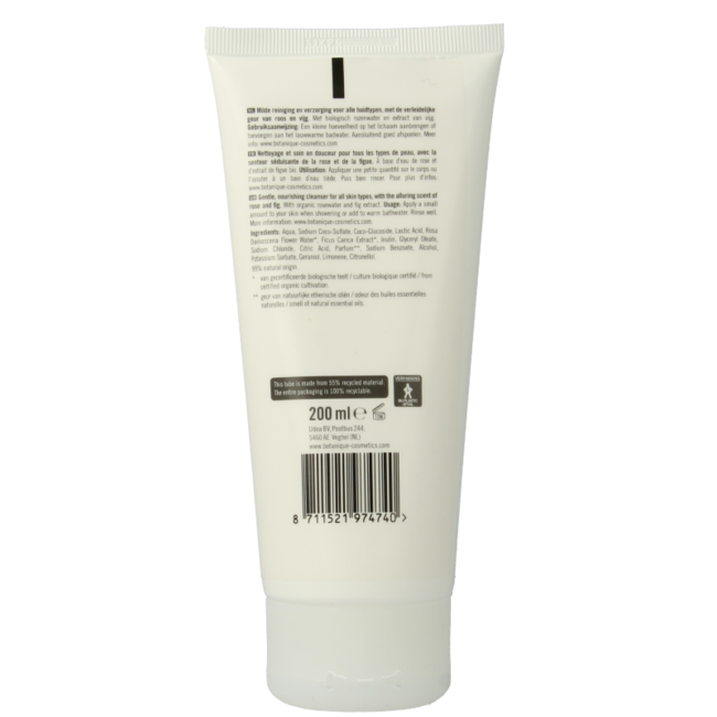 Botanique Bade- & Duschgel Rose & Feige 200 Milliliter