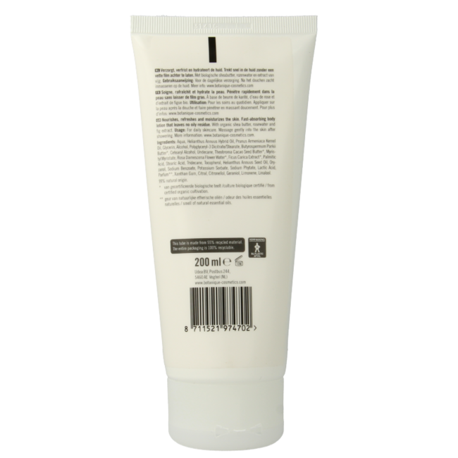 Botanique Body Lotion Rose & Fig 200 Millilitres