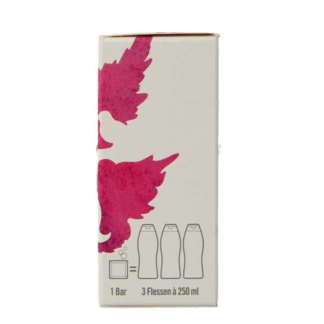 Botanique Champú y acondicionador 2 en 1 en pastilla rosa e higo 100 Gramos