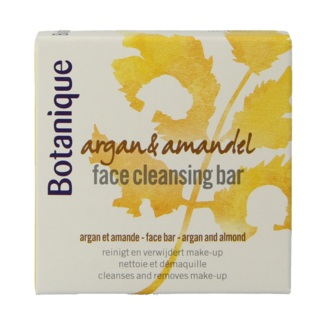 Botanique Pastilla limpiadora facial Botanique argán y almendra 50 gramos