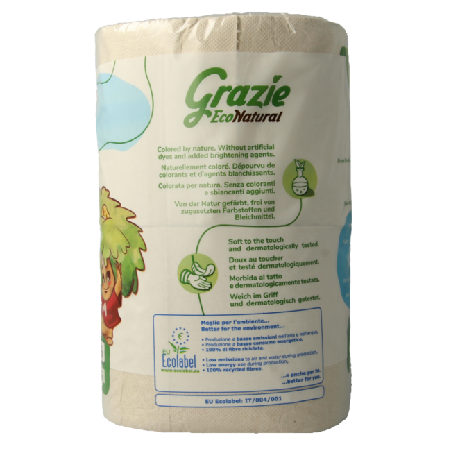 Toilet Paper 3-Ply 4 Pieces