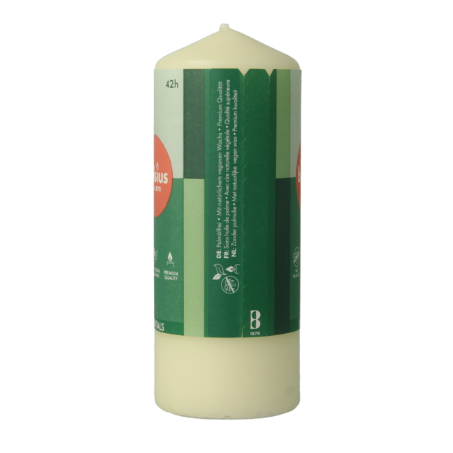 Bougie pilier Bolsius 150/58 soft pearl 1 pièce
