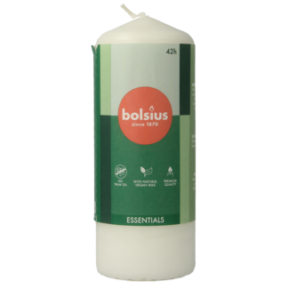 Bolsius Vela de pilar Bolsius 150/58 blanco nube 1 unidad