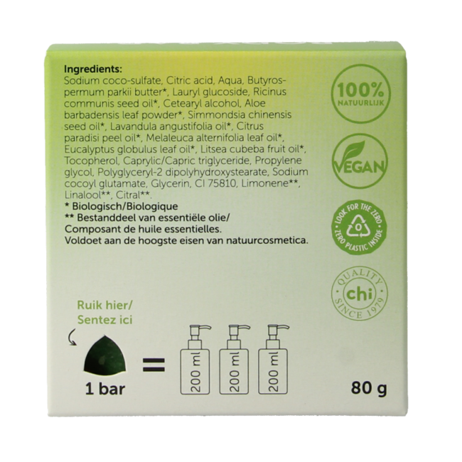 Chi Tea tree body bar 80 Gramos