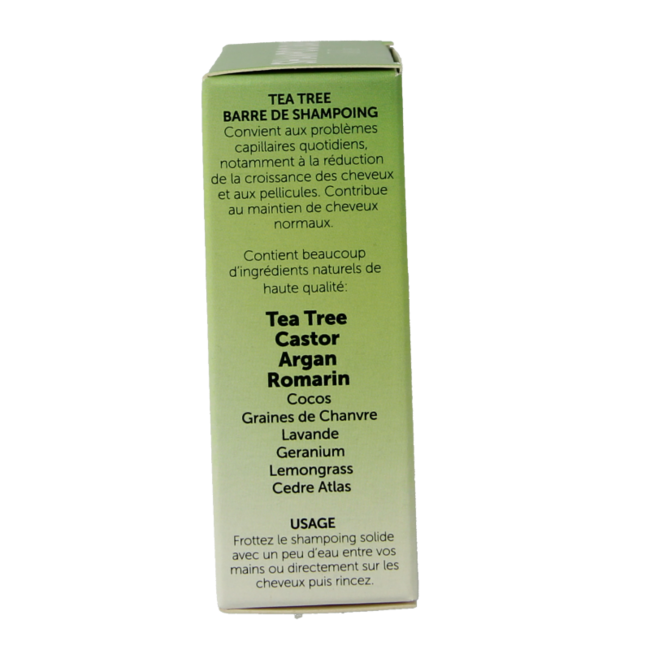 Teebaumöl Shampoo-Bar 80 Gramm