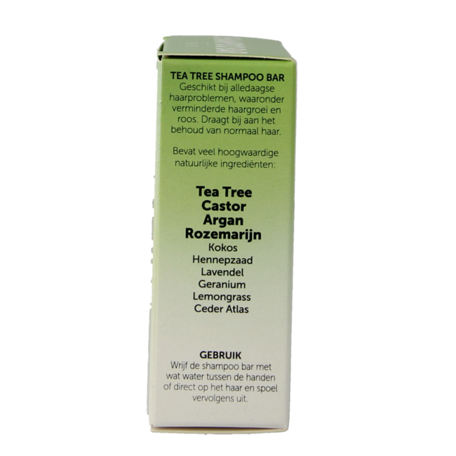 Shampoo solido al Tea Tree 80 Grammi