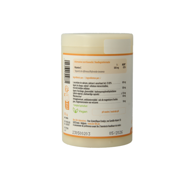 Be-Life Vitamin C 500 Neutral 90 Capsules