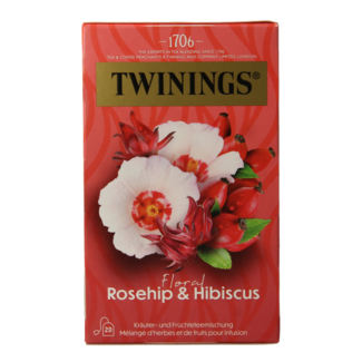 Twinings Twinings Rosa mosqueta hibisco 20 bolsitas