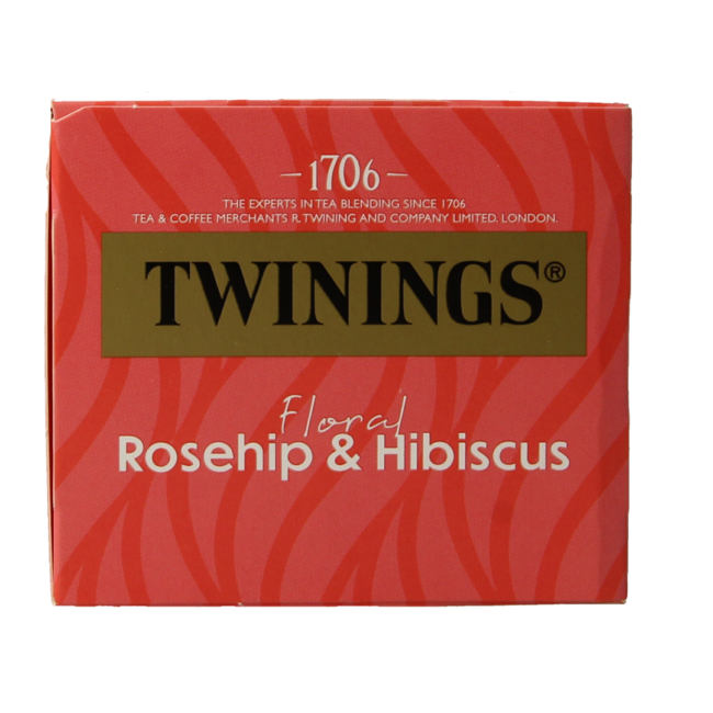 Twinings Rosa mosqueta hibisco 20 bolsitas