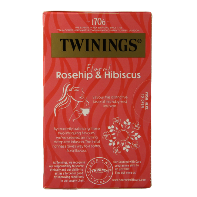 Twinings Rosehip Hibiscus 20 Bags