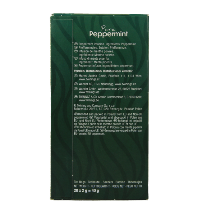 Twinings Peppermint 20 Bags