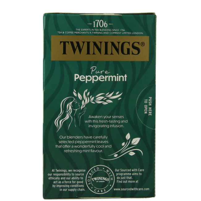 Twinings Pepermunt 20 Zakjes