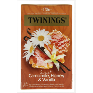Twinings Manzanilla miel vainilla 20 bolsitas