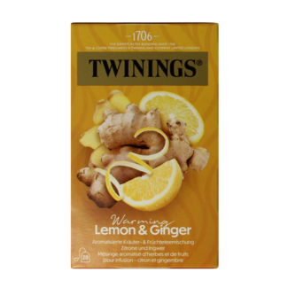 Twinings Limone e Zenzero 20 Bustine