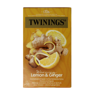 Twinings Zitronen-Ingwer 20 Beutel