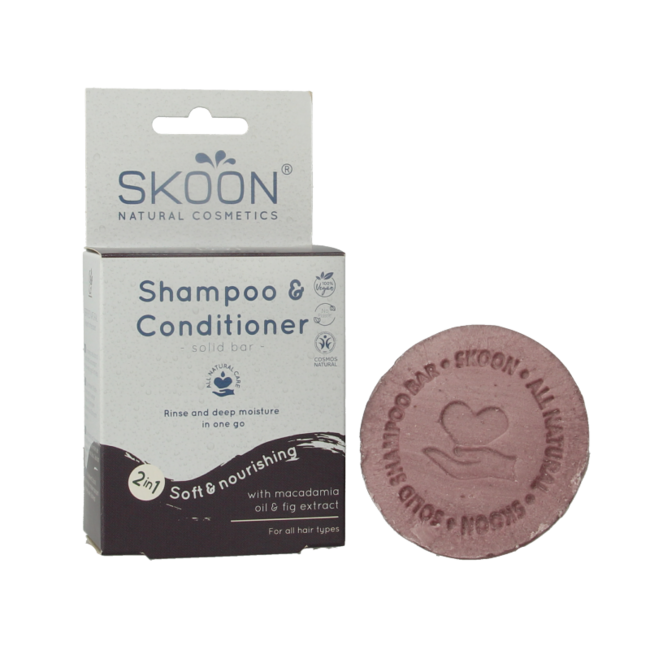 Shampoing et après-shampoing solide 2 en 1 90 g