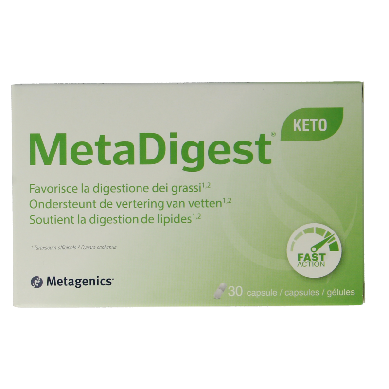 Metagenics Metadigest Keto: Supporto Digestivo per Grassi
