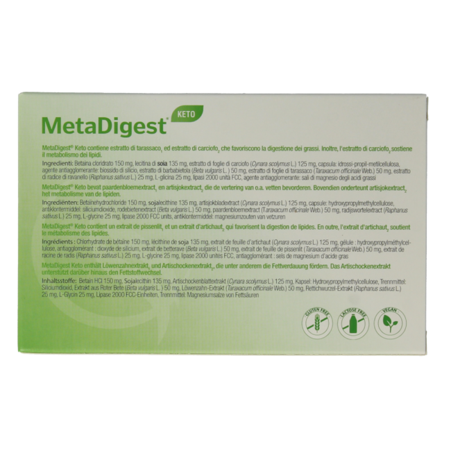 Metadigest keto 30 gélules