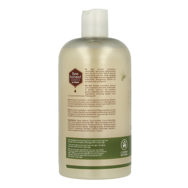 Traay Bee Honest Bath / shower olive / propolis 500 Millilitres
