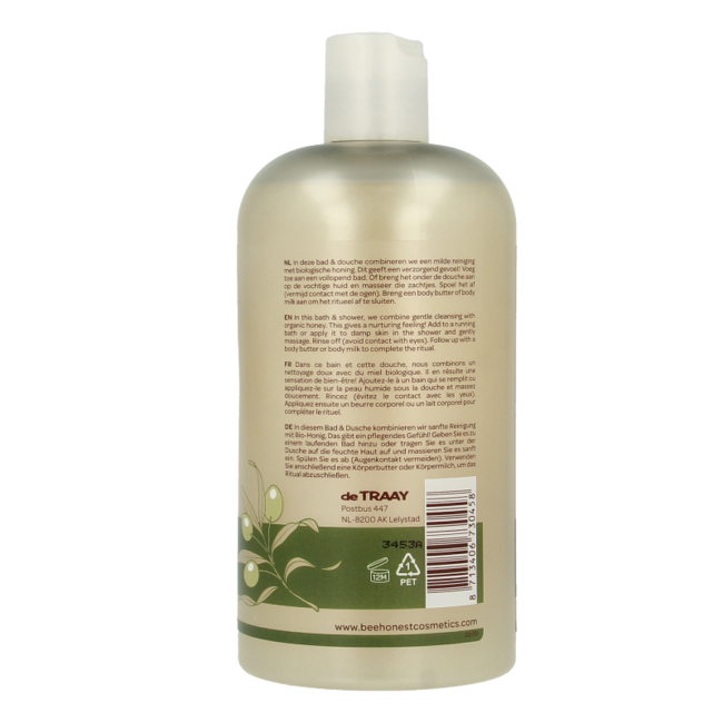 Traay Bee Honest Bath / shower olive / propolis 500 Millilitres