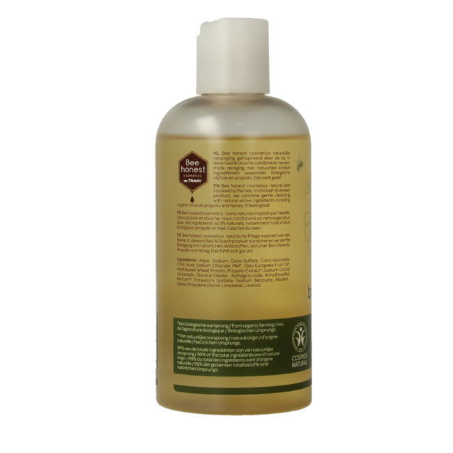 Traay Bee Honest Bath / shower olive / propolis 250 Millilitres