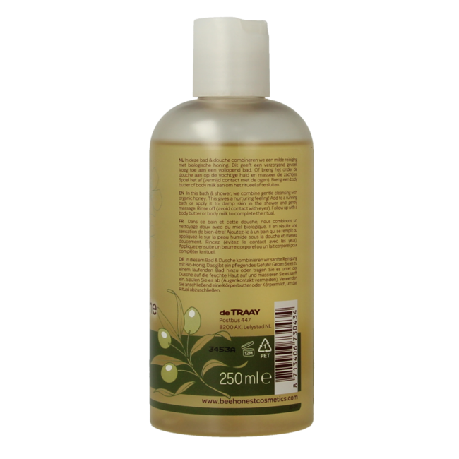 Traay Bee Honest Bath / shower olive / propolis 250 Millilitres