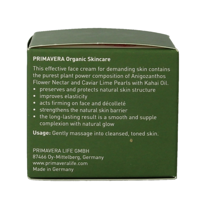 Primavera Day cream glowing age 30 Millilitres