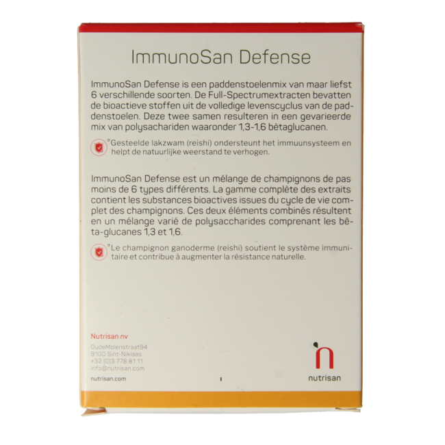 Nutrisan Immunosan defense 120 cápsulas