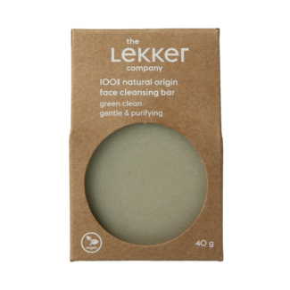 Lekker Company Lekker Company Pain de visage green clean 40 g