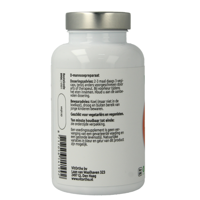 D-Mannose 500 mg 120 vegetarische Kapseln
