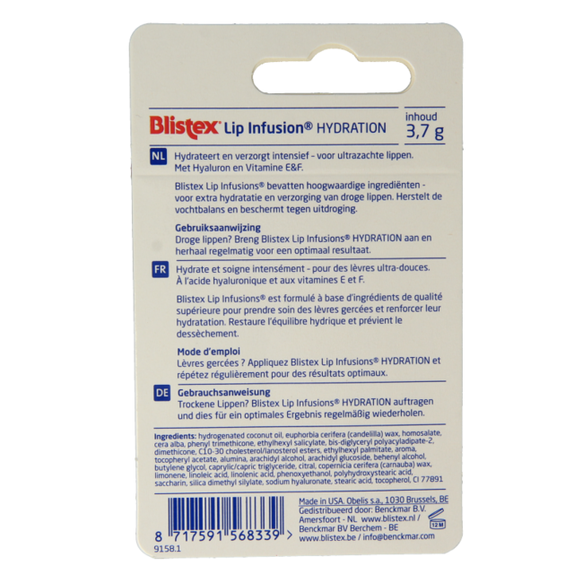 Lip Infusion Hydration 3.7g