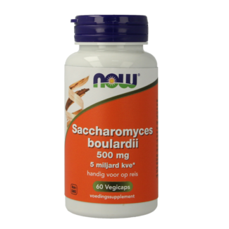 NOW NOW Saccharomyces boulardii 500 mg 60 vegetarische Kapseln