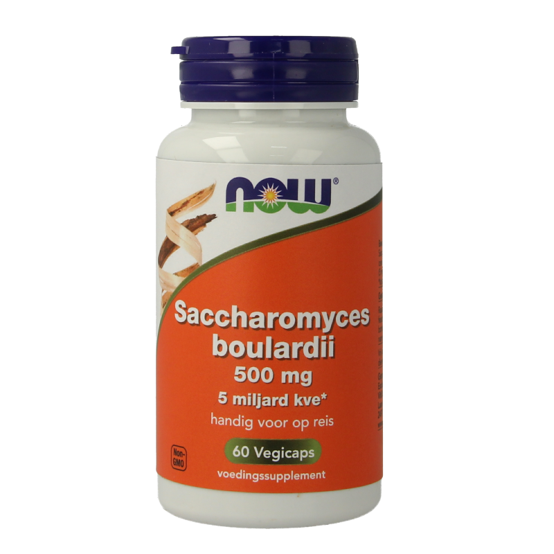 NOW Saccharomyces boulardii 500mg - Benessere Intestinale