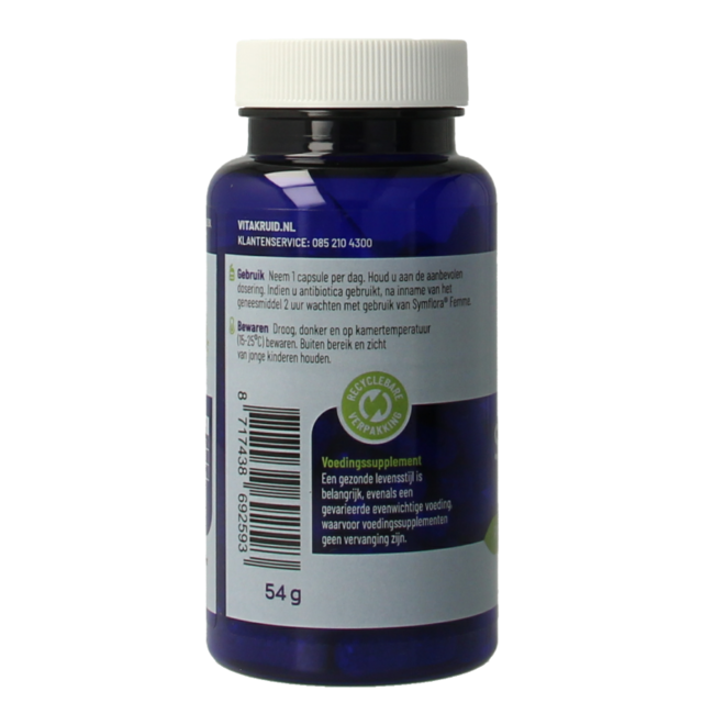 Symflora Femme Probiotiques pour femmes 90 gélules végétales