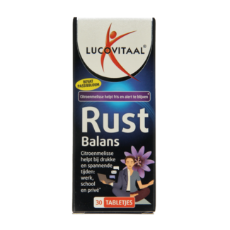 Lucovitaal Lucovitaal Rust balans 30 Comprimidos