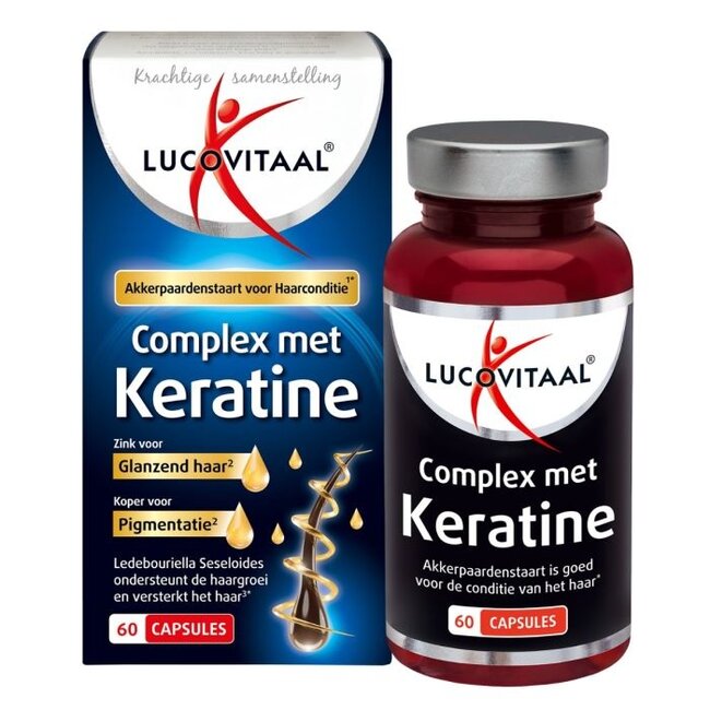 Lucovitaal Keratine complex 60 Cápsulas